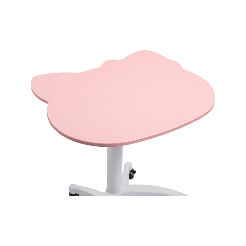 TH12 (sloup pro nohy s hlavou kočky + sloup pro panel s hlavou pro kočku) Pneumatický výškově nastavitelný stůl